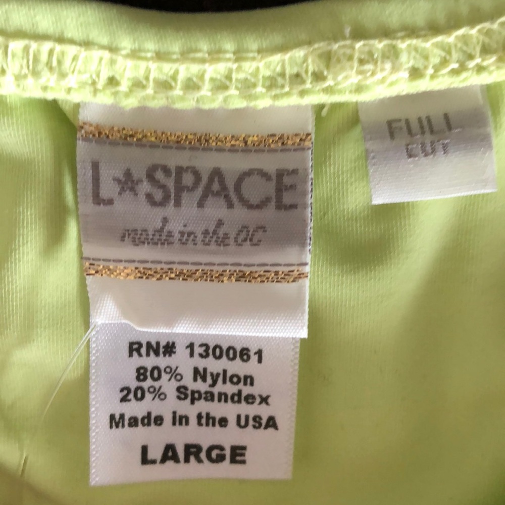 NWT💠L Space Hipster Ruched Sides Bottom - Picture 2 of 4